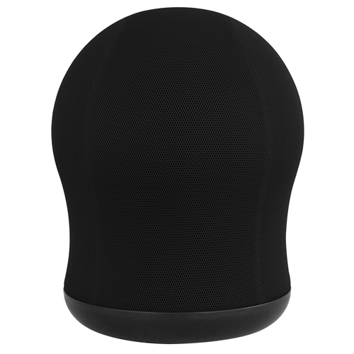 Chaise sph&eacute;rique pivotante Zenergy, Mailles, Noir, Capacit&eacute; 250 lb Dufferin Supply