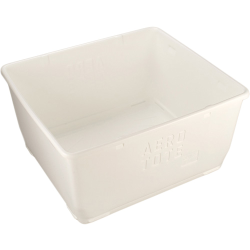 Contenant de rangement pour la nourriture, Plastique, Capacit&eacute; de 108 gal., Blanc Dufferin Supply