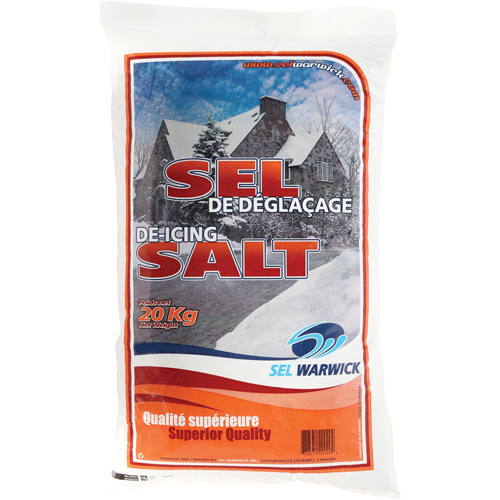 Sel fondant &agrave; glace, 44,1 lb (20 kg), Sac, -10°C (14°F) Dufferin Supply