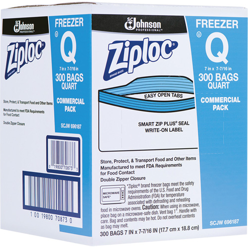 Ziploc&reg; Freezer Bags Dufferin Supply