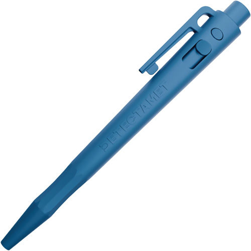 Metal Detectable & X-Ray Visible HD Pen, Blue, Retractable Dufferin Supply