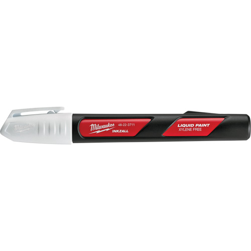 Marqueurs &agrave; peinture Inkzall, Liquide, Blanc Dufferin Supply