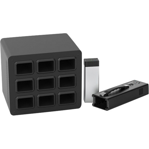 Base de poste de recharge KwikBoost EdgePower pour 9 batteries Dufferin Supply