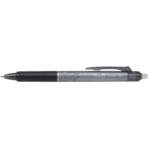 Frixion Point Clicker Pen, Black, 0.5 mm, Retractable Dufferin Supply