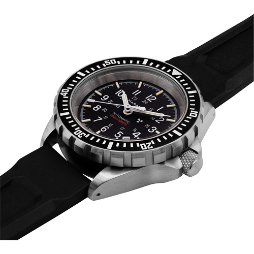 Grande montre automatique de plong&eacute;e, Num&eacute;rique, &agrave; piles, 41 mm, Noir Dufferin Supply