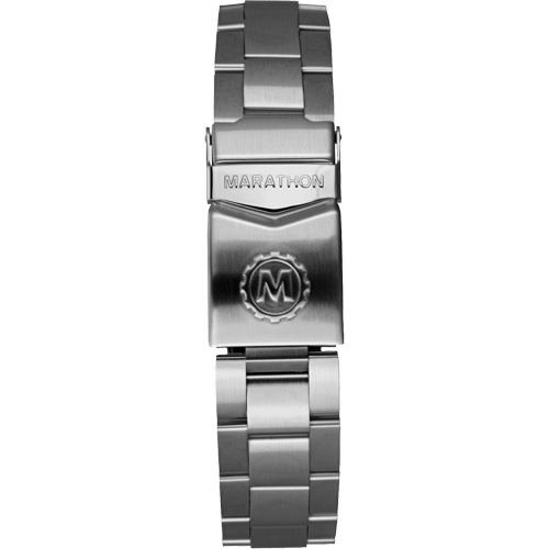 Grande montre automatique de plong&eacute;e &eacute;dition arctique GSAR avec bracelet en acier inoxydable, Num&eacute;rique, &agrave; piles, 41 mm, Argent Dufferin Supply