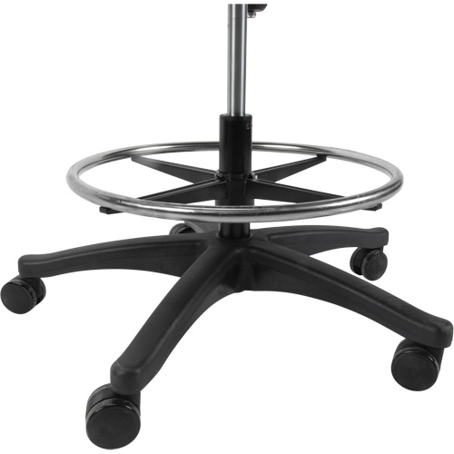 Tabouret de travail en maille, Mobile, Ajustable Hauteur, Capacit&eacute; 450 lb Dufferin Supply