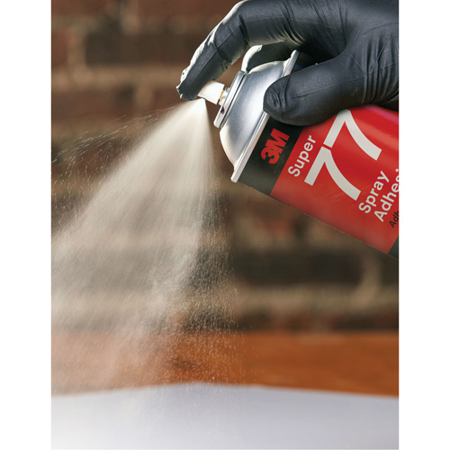 Super 77 Spray Adhesive, Clear, Aerosol Can Dufferin Supply