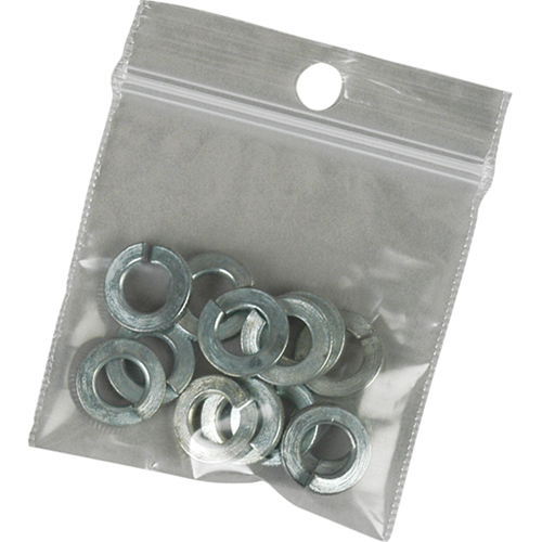 Poly Bags, Reclosable, 9" x 6", 4 mils Dufferin Supply