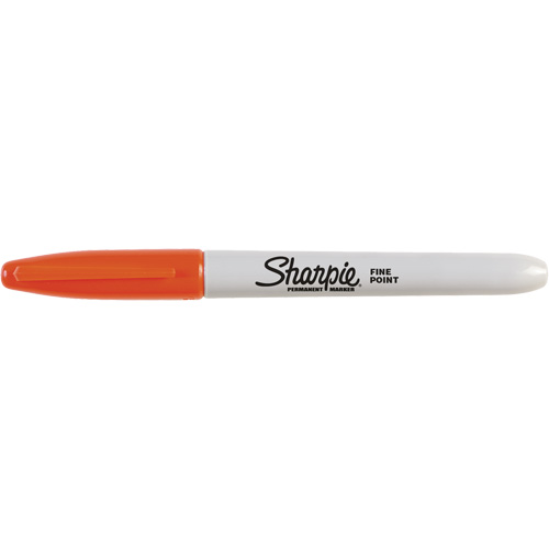 Marqueurs permanents - #15, Fin, Orange Dufferin Supply