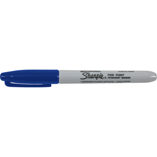 Permanent Markers - #15, Fine, Blue Dufferin Supply