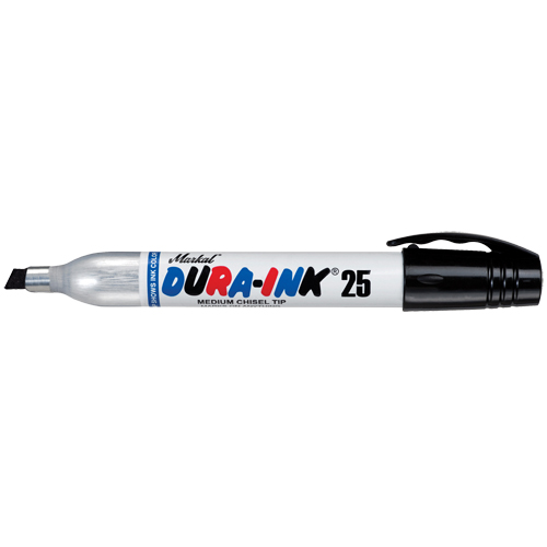 Dura-Ink&reg; Markers - #25 Felt-Tip, Chisel, Black Dufferin Supply