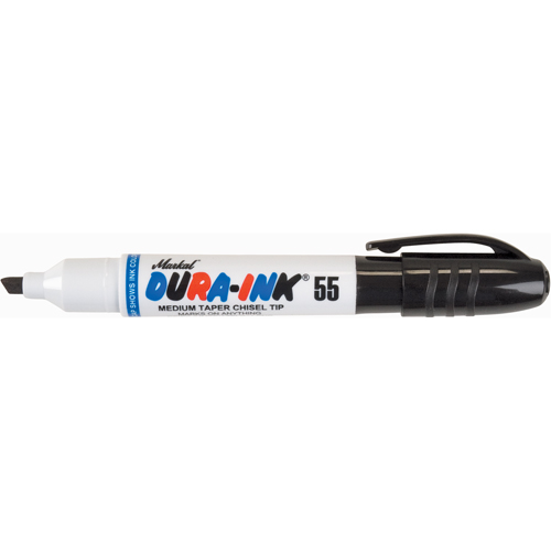 Dura-Ink&reg; 55 Permanent Marker, Chisel, Black Dufferin Supply