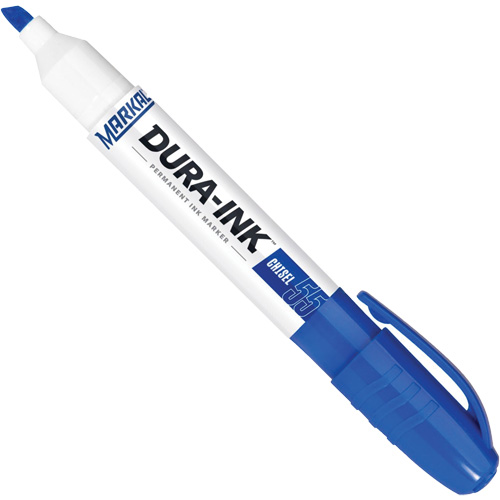Dura-Ink&reg; Marker # 55, Blue, Chisel Tip Dufferin Supply