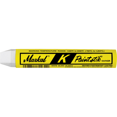 K Paintstik&reg; Paint Marker, Solid Stick, White Dufferin Supply