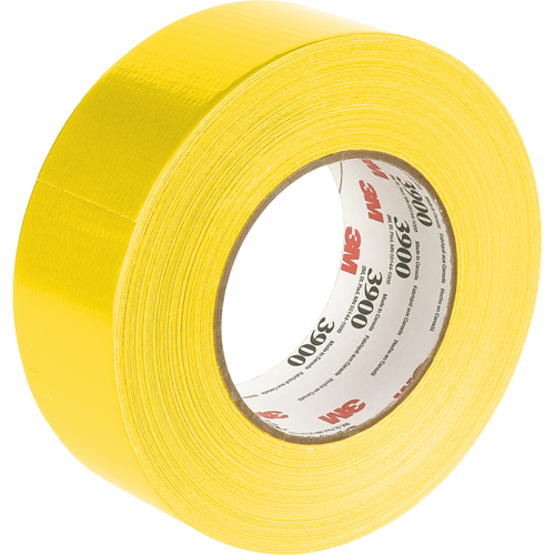 3900 Multi-Purpose Duct Tape, 8 mils, Yellow, 48 mm (2") x 55 m (180') Dufferin Supply