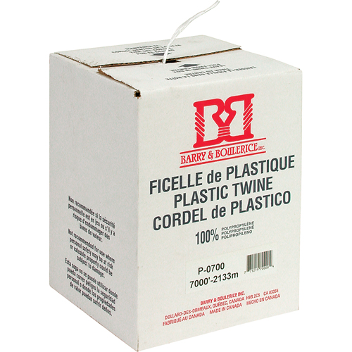 Ficelle d'arrimage, Polypropyl&egrave;ne, 7000' Longueur Dufferin Supply