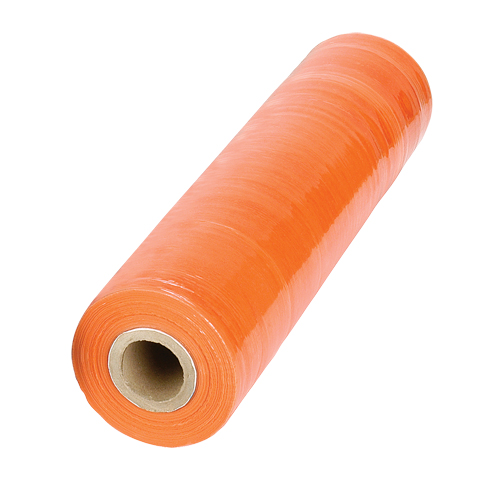 Film &eacute;tirable, Calibre 80 (20,3 microm&egrave;tres), 18" x 1000', Orange Dufferin Supply