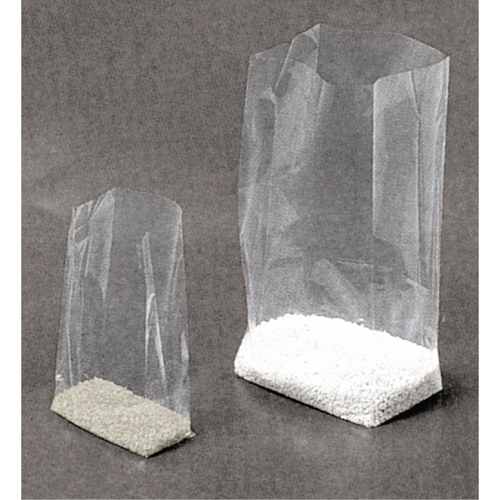 Sacs en poly, Dessus ouvert, 18" x 7", 1 mil Dufferin Supply