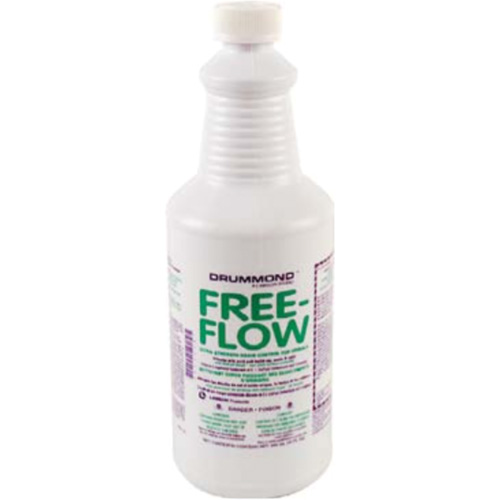 Drummond Free Flow Urinal Drain Opener and Odour Eliminator, 32 oz., Bottle Dufferin Supply