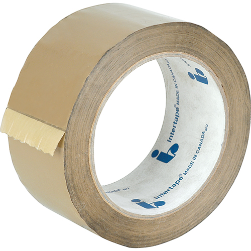 Ruban d'emballage, Adh&eacute;sif Thermofusible, 1,6 mil, 48 mm (1-22/25") x 100 m (328') Dufferin Supply