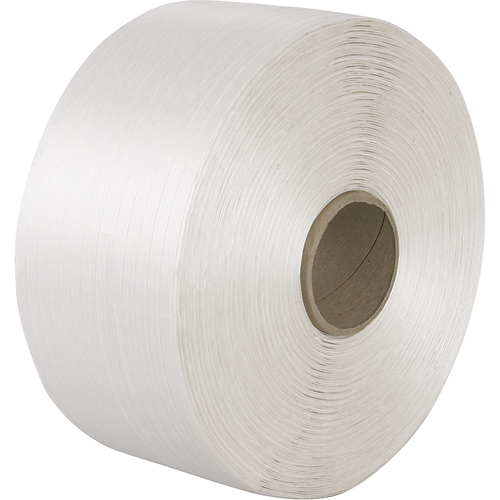 Feuillard en cordon tiss&eacute;, Cordon en polyester, 3/8" la x 5250' lo, Calibre Manuel Dufferin Supply