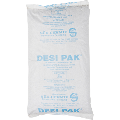 D&eacute;shydratants, Argile, sac Tyvek Dufferin Supply