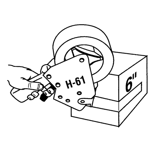 Stretchable Tape, 5 mils Thick, 38.1 mm (1-1/2") x 55 m (180')  Dufferin Supply
