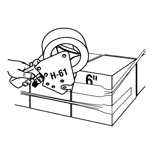 Stretchable Tape, 5 mils Thick, 38.1 mm (1-1/2") x 55 m (180')  Dufferin Supply