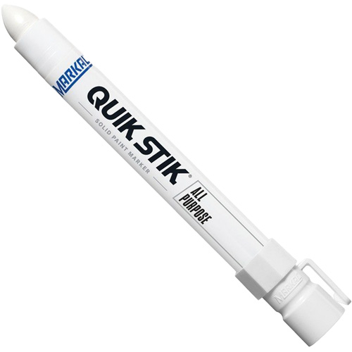 Quik Stik&reg; Twist-Up Paint Markers, Solid Stick, White Dufferin Supply