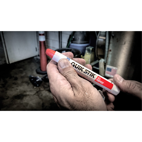 Quik Stik&reg; Twist-Up Paint Markers, Solid Stick, White Dufferin Supply