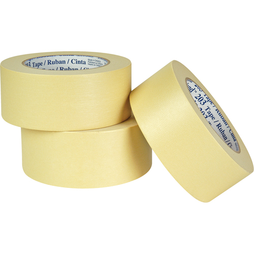 Highland 203 Masking Tape, 48 mm (2") x 55 m (180'), Beige Dufferin Supply