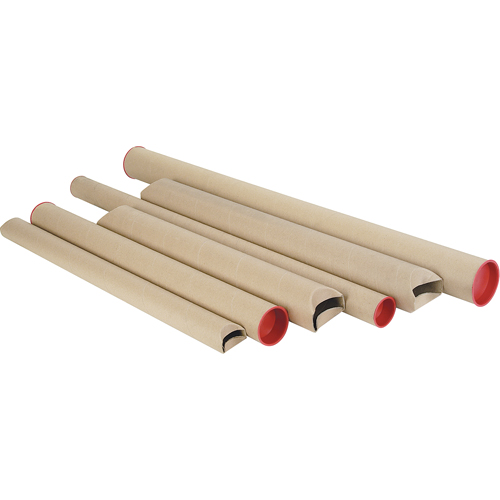 Tubes postaux Snap-Seal, Ronde, 3" la x 18" lo Dufferin Supply
