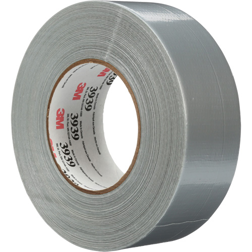 3939 Duct Tape, 9 mils, Silver, 48 mm (2") x 55 m (180') Dufferin Supply