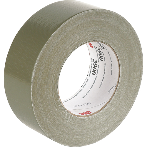 3900 Multi-Purpose Duct Tape, 8 mils, Olive, 48 mm (2") x 55 m (180') Dufferin Supply