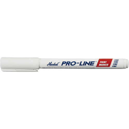 Marqueurs &agrave; peinture fins Pro-Line, Liquide, Blanc Dufferin Supply