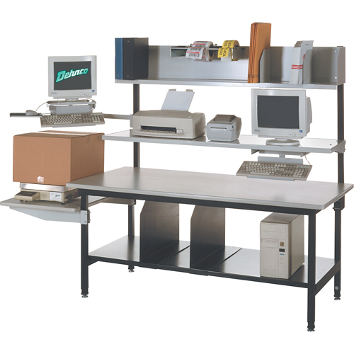 Packaging Workbench, 83" W x 33" D x 36" H, Laminate Dufferin Supply
