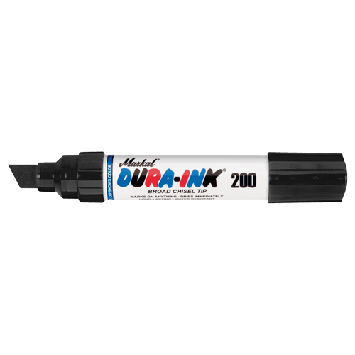 Dura-Ink&reg; - #200 Marker, Chisel, Black Dufferin Supply