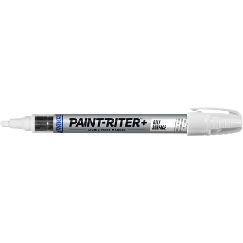 Marqueur pour surfaces huileuses Paint-Riter +, Liquide, Blanc Dufferin Supply