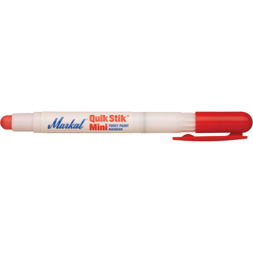 Mini marqueur de peinture Quik Stik, B&acirc;ton plein, Rouge Dufferin Supply