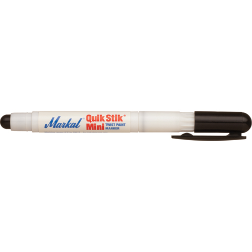 Mini marqueur de peinture Quik Stik, B&acirc;ton plein, Noir Dufferin Supply