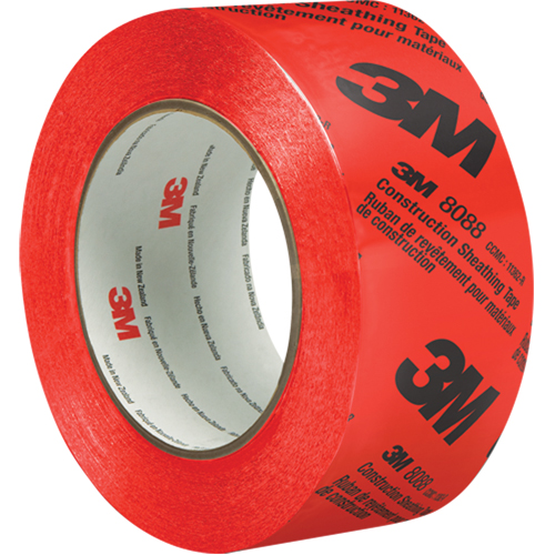 Ruban de rev&ecirc;tement pour la construction 8088, 60 mm (2-3/8") x 66 m (216'), Rouge Dufferin Supply
