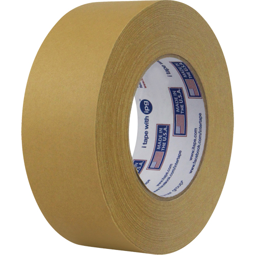Utility Paper Flatback Tape, 48 mm (2") x 54.8 m (180'), Kraft Dufferin Supply