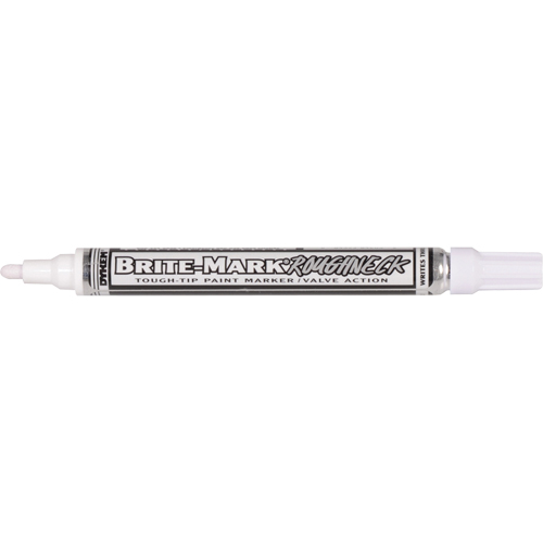 Marqueur RoughNeck Brite-Mark, Liquide, Blanc Dufferin Supply