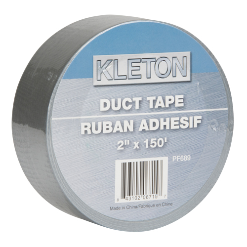 Utility Grade Duct Tape, 6 mils, Silver, 50 mm (2") x 45 m (148') Dufferin Supply