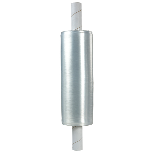 Extended Core Hand Stretch Wrap, 80 Gauge (20.3 micrometers), 20" x 1000', Clear Dufferin Supply