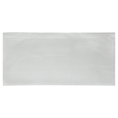 Pochette vierge pour bordereau d'exp&eacute;dition, 10" lo x 5-1/2" la, Style Insertion par l'arri&egrave;re Dufferin Supply