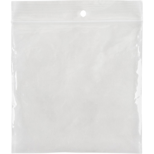 Poly Bags, Reclosable, 4" x 4", 2 mils Dufferin Supply