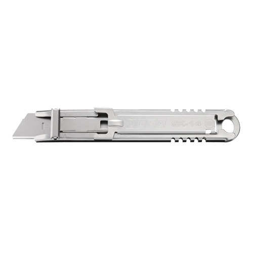 Self-Retracting Safety Knife, 14.5 mm, Stainless Steel, Stainless Steel Handle Dufferin Supply