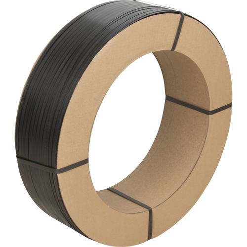 Strapping, Polypropylene, 1/2" W x 5600' L, Black, Manual Grade Dufferin Supply